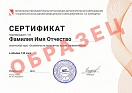 Итоговый сертификат