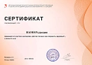 Итоговый сертификат
