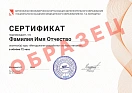 Итоговый сертификат